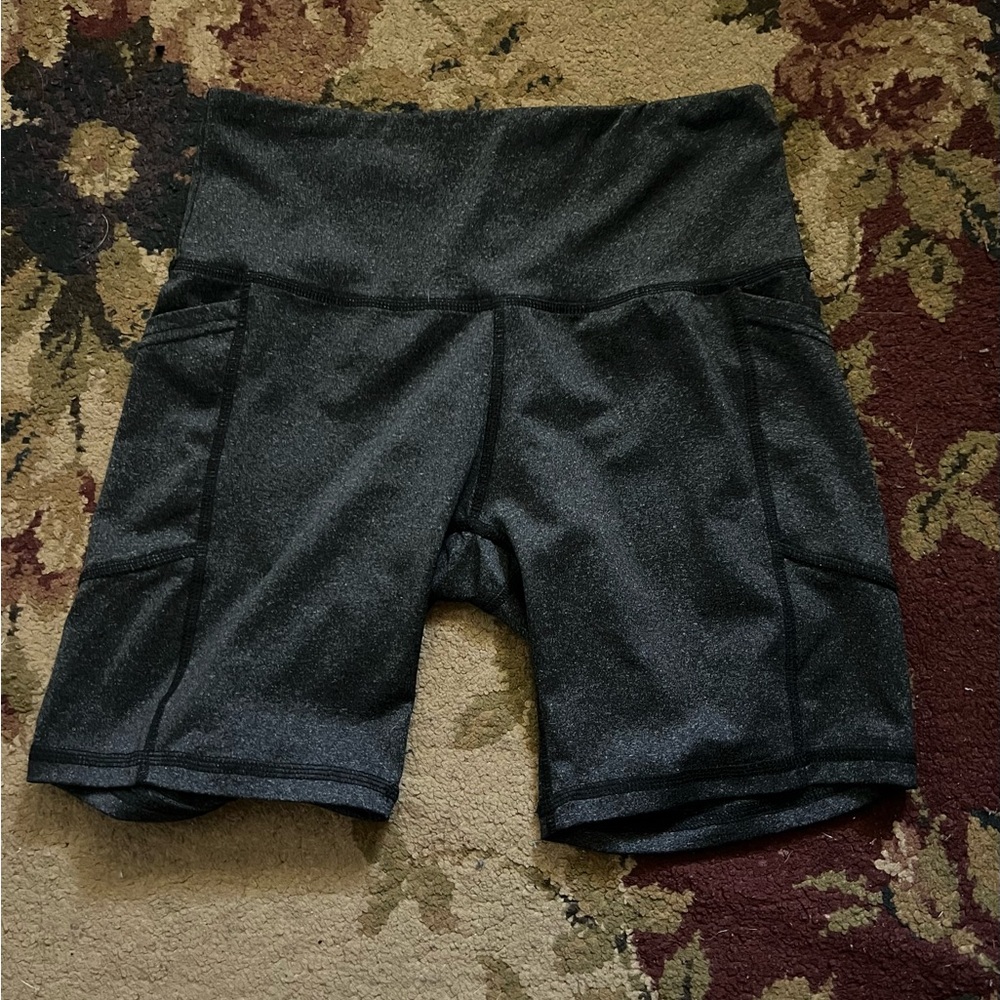 Women's Black High-Waisted Shorts